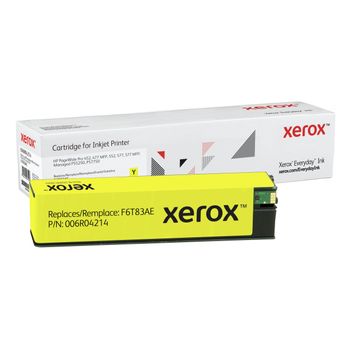 Xerox - Everyday Cartucho Pagewide Everyday Amarillo Compatible Con Hp F6t83ae, Alto Rendimiento