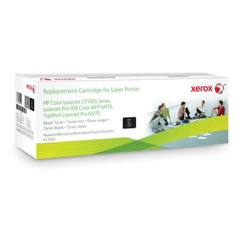 Xerox - Cartucho De Tóner - Negro - Cartucho De Tóner (sustituye A Hp Ce310a ) - 1 X Negro - 1200 Páginas - Para Hp Color Laserjet Pro Cp1025, Cp1025nw, Laserjet Pro 100, Topshot Laserjet Pro M275