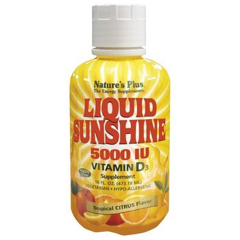 Vitamina D3 Liquid Sunshine Nature's Plus, 473,18 Ml