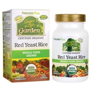 Garden Levadura Roja Del Arroz (red Yeast Rice) 600 Mg 60 Cápsulas, Natureplus