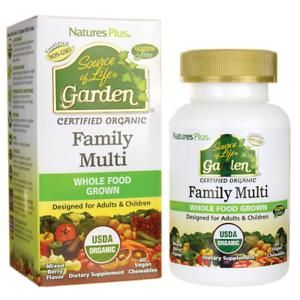 Garden Family Multi 60 Comprimidos Masticables, Natureplus