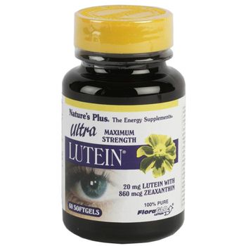 Ultra Lutein Nature's Plus, 60 Perlas