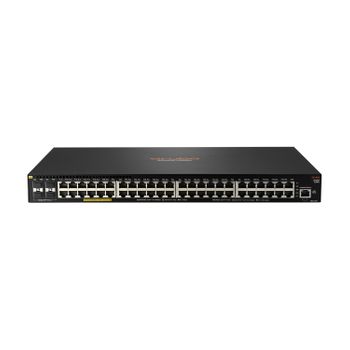 Aruba 2930f 48g Poe+ 4sfp+ 740w Gestionado L3 Gigabit Ethernet (10/100/1000) Energía Sobre Ethernet (poe) 1u Negro