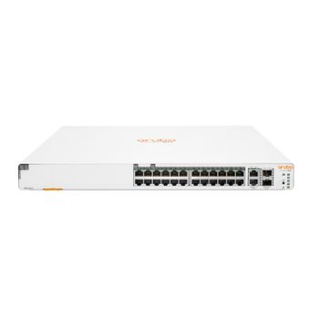 Aruba Instant On 1960 24g 20p Class4 4p Class6 Poe 2xgt 2sfp+ 370w Gestionado L2+ Gigabit Ethernet (10/100/1000) Energía Sobre Ethernet (poe) 1u Blanco