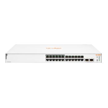 Aruba Instant On 1830 24g 12p Class4 Poe 2sfp 195w Gestionado L2 Gigabit Ethernet (10/100/1000) Energía Sobre Ethernet (poe) 1u