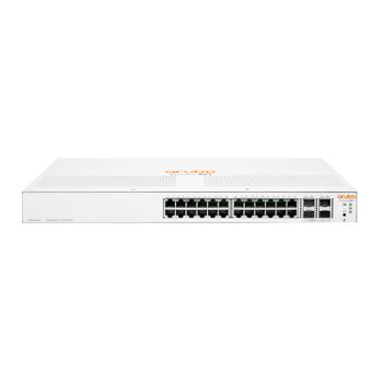 Aruba Instant On 1930 24g Class4 Poe 4sfp/sfp+ 195w Gestionado L2+ Gigabit Ethernet (10/100/1000) Energía Sobre Ethernet (poe) 1u Blanco