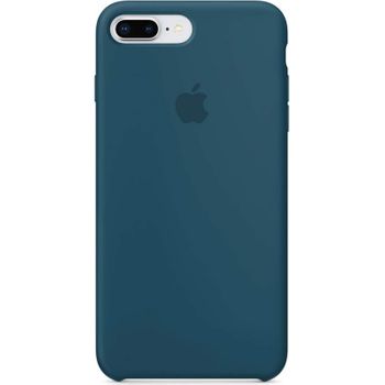 Funda De Silicona Para Apple Iphone 7 Plus | 8 Plus Color Azul Cosmos