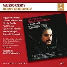 3cd. Varios -nacional-. Boris Godunov - 3 Cd