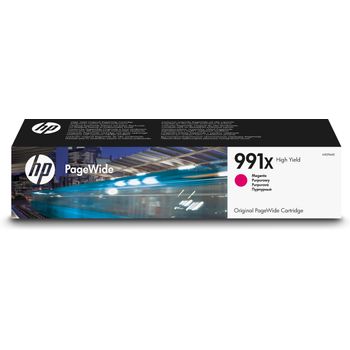 Hp - Cartucho Original Pagewide 991x De Alta Capacidad Magenta