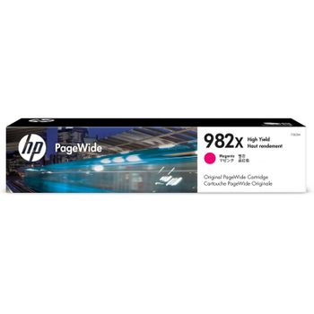 Hp - Cartucho Pagewide 982x Original De Alta Capacidad Magenta