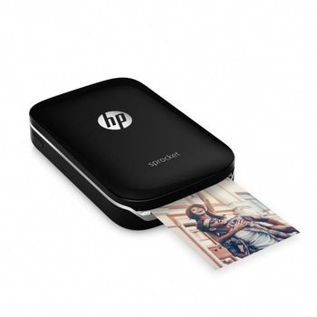 Hp Bolsillo Impresora Fotográfica - Piñón Negro - Instant Printing