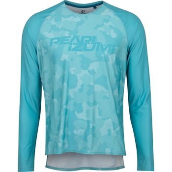 Pearl Izumi Pi Elevate Maillot Manga Larga Mystic Azul Camo