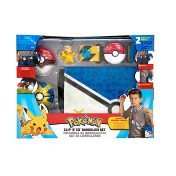 Pokemon Clip"n"go Pokebola Pikachu Set