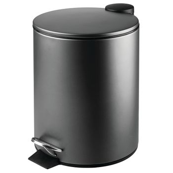 Cubo Basura De Acero C/pedal Spirellaakira 50l 42,7x29,7x64,3 Gris con  Ofertas en Carrefour