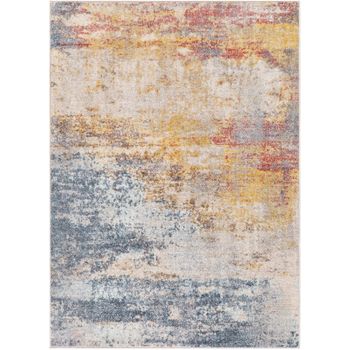 Alfombra Abstracta Moderna Multicolor/naranja 160x213cm Valerie