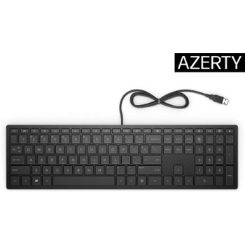 Hp Pavilion Wired Keyboard 300 Teclado Usb Negro