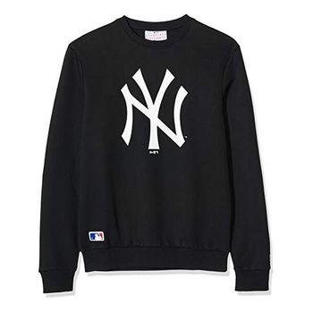 Sudadera Sin Capucha Hombre New Era Team Logo Crew Negra