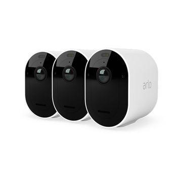 Kit De Cámara De Seguridad Exterior Wifi Blanca - Pro 4 Arlo