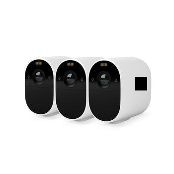 Essential Spotlight Arlo - Kit De 3 Cámaras De Vigilancia Wifi Blancas