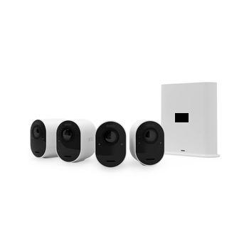 Ultra 2 Arlo - Kit De 4 Cámaras De Seguridad Wifi Blancas Para Exteriores