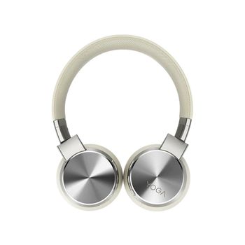 Lenovo Yoga Auriculares Inalã¡mbrico Y Alã¡mbrico Diadema Bluetooth Crema De Color, Blanco