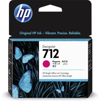 Hp - Cartucho De Tinta Designjet 712 Magenta De 29 Ml