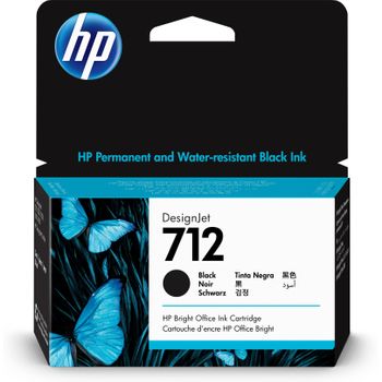 Hp - Cartucho De Tinta Designjet 712 Negro De 38 Ml