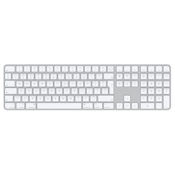 Apple Magic Teclado Usb + Bluetooth Inglés Aluminio, Blanco