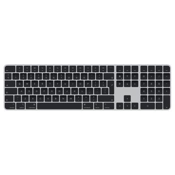 Apple Magic Keyboard Teclado Usb + Bluetooth Qwerty Inglés Plata, Negro