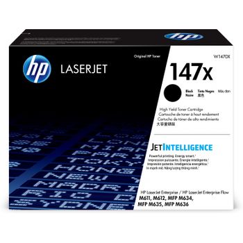 Hp - Laserjet Cartucho De Tóner Original 147x Negro De Alta Capacidad