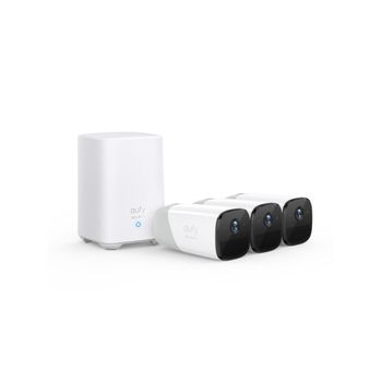 Kit De Cámara Eufycam 2 Pro + Home Base 3 - Eufy