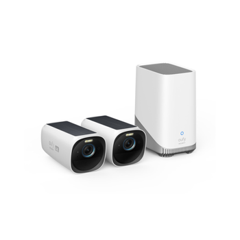 Camara Vigilancia Anker Eufy Eufycam 3, 2,1 Kit Blanca, Negra