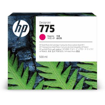 Hp 775 500-ml Magenta Ink Cartridge Cartucho De Tinta 1 Pieza(s) Original Rendimiento Estándar