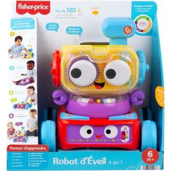 Juguete De Aprendizaje Jo El Robot 4 En 1 - Fisher Price