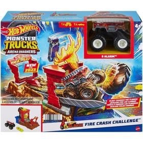 Circuit Monster Trucks Arene roue HOT WHEELS : le circuit à Prix Carrefour