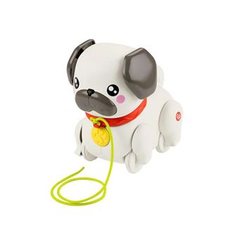 Perro De Paseos Perrito Pug Fisher-price. Mueve Las Orejas  Las Patas Y Emite Sonidos De Ladridos.