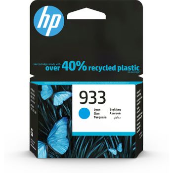 Hp 933 Cyan Original Ink Cartridge Cartucho De Tinta 1 Pieza(s) Rendimiento Estándar