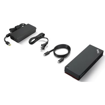 Lenovo Thinkpad Universal Thunderbolt 4 Smart Dock Alámbrico Negro