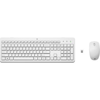 Hp 230 Wireless Mouse And Keyboard Combo Teclado Ratón Incluido Rf Inalámbrico Blanco