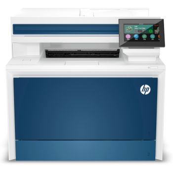 Hp 4ra84f Stampante Color Laserjet Pro Mfp 4302fdn Printer Laser A4 600x600 Dpi 33 Ppm Bianco Blu