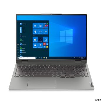 Lenovo Thinkbook 16p Portátil 40,6 Cm (16') Wqxga Amd Ryzen™ 7 5800h 16 Gb Ddr4-sdram 512 Gb Ssd Nvidia Geforce Rtx 3060 Wi-fi 6 (802.11ax) Windows 11 Pro Gris