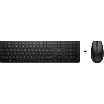 Hp 655 Wireless Keyboard And Mouse Combo Teclado Ratón Incluido Rf Inalámbrico Negro