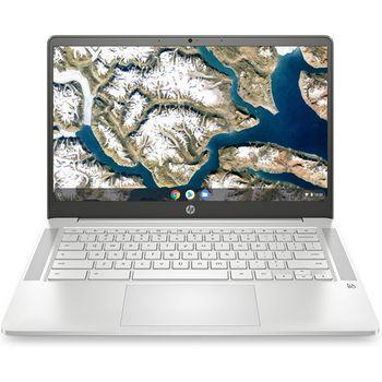 Hp Chromebook 14a-na1009ns N6000 35,6 Cm (14") Full Hd Intel® Pentium® Silver 8 Gb Lpddr4x-sdram 128 Gb Emmc Wi-fi 5 (802.11ac) Chrome Os Plata