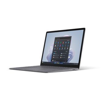 Microsoft Surface Laptop 5 I7-1265u Portátil 34,3 Cm (13.5") Pantalla Táctil Intel® Core™ I7 16 Gb Lpddr5x-sdram 256 Gb Ssd Wi-fi 6 (802.11ax) Windows 11 Pro Platino