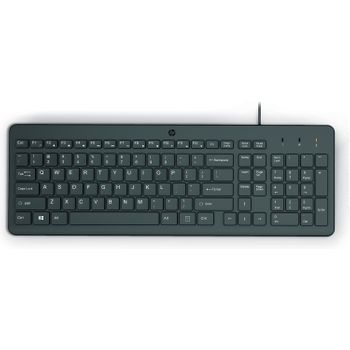 Hp 150 Wired Keyboard Teclado Usb Negro