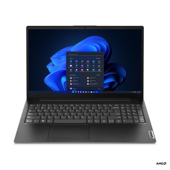 Lenovo V15 G4 Amn Portátil 39,6 Cm (15.6') Full Hd Amd Ryzen™ 5 7520u 8 Gb Lpddr5-sdram 256 Gb Ssd Wi-fi 5 (802.11ac) Windows 11 Pro Negro