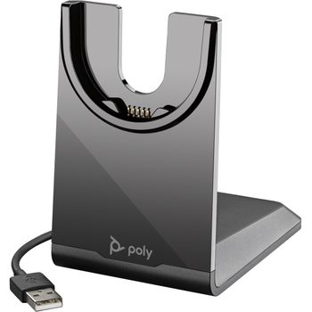 Poly Voyager Base Di Ricarica Per Cuffie Con Usb-a Grigio