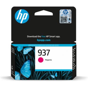 Hp 937 Magenta Original Ink Cartridge Cartucho De Tinta 1 Pieza(s) Rendimiento Estándar