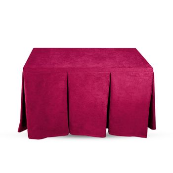 Ropa De Camilla, Tela Antimanchas Color  12 Rosa. 150 X 80 X 72 Alto