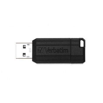 Verbatim - Pinstripe - Unidad Usb De 8 Gb - Negro